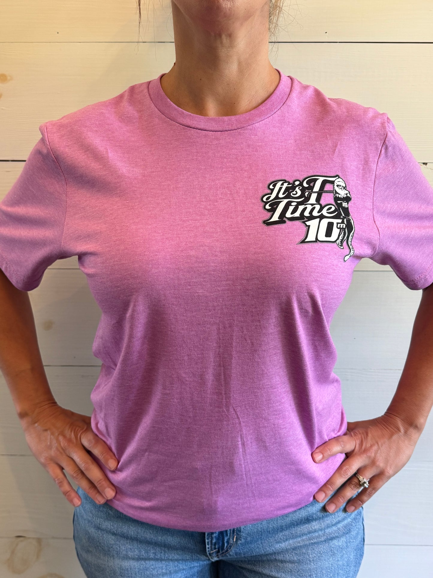 "T TIME" (Heather Radiant Orchid)