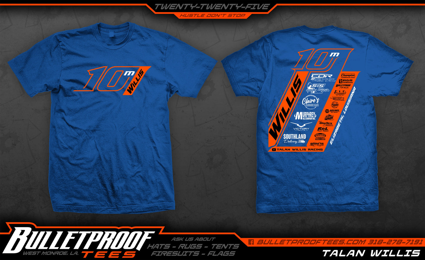 2025 TWR Crew Shirt (Blue)