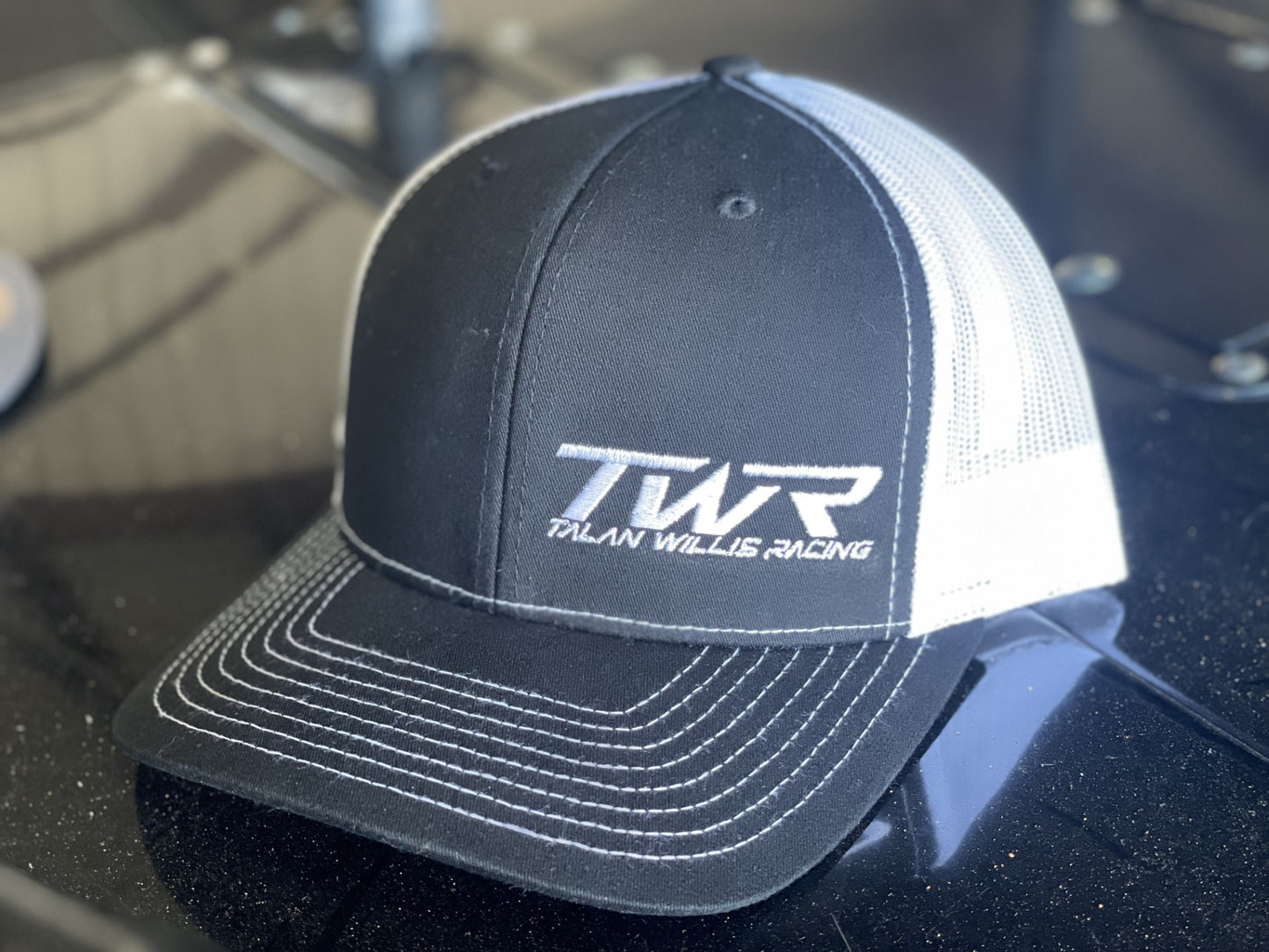 Black & White TWR Logo Hat